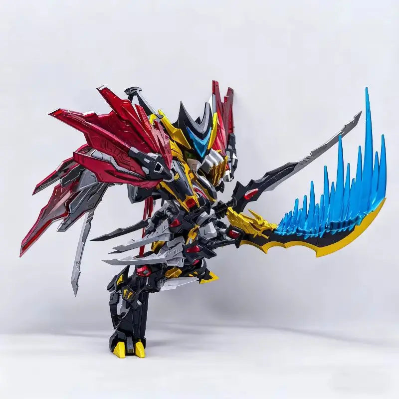Motor Nuclear Gan Jiang Q Version MNPQ-XH04 Articulated Action Figures Assembly Model Kit Alloy Desktop Ornament Boy Toys Gifts