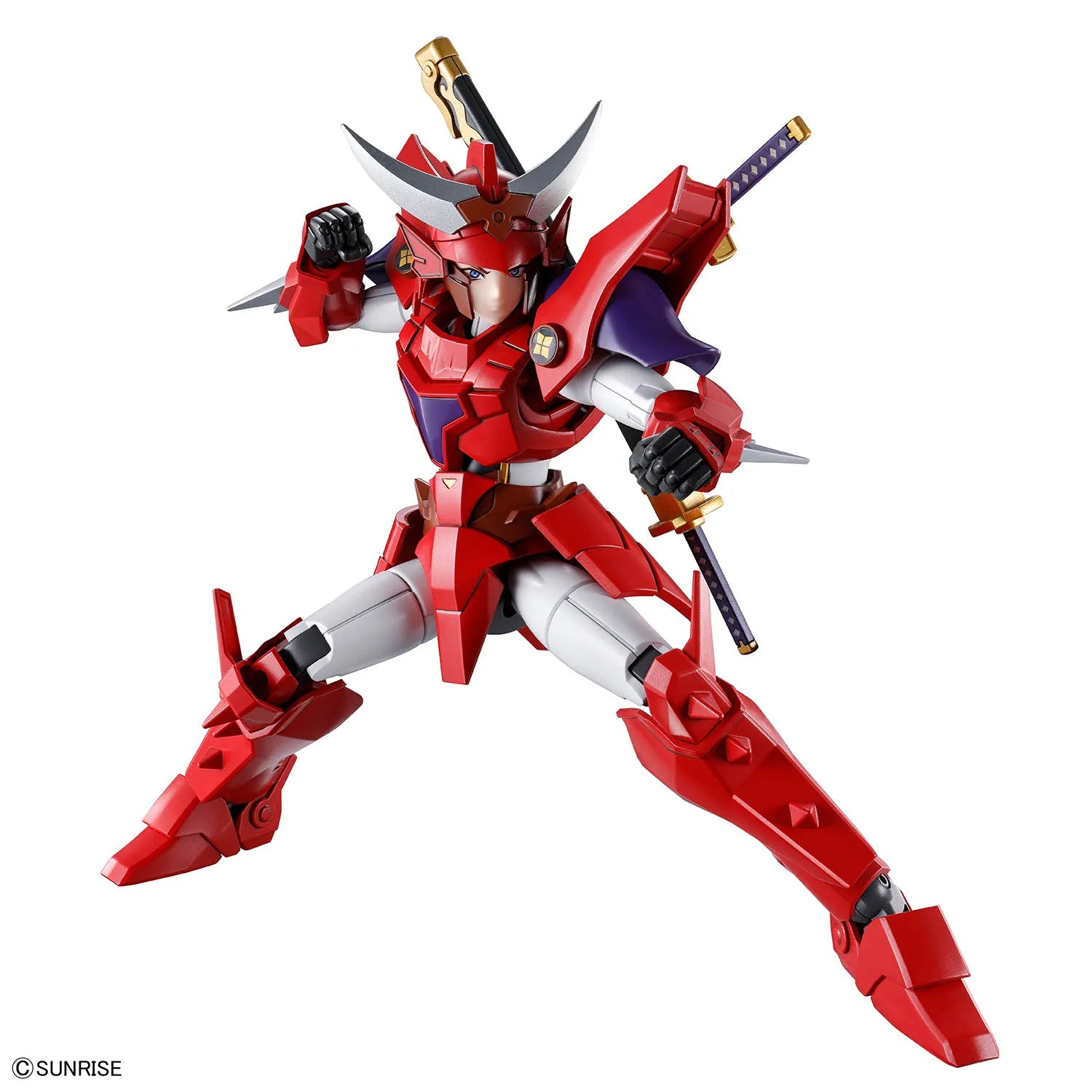 In stock BANDAI 30MF Samurai Trooper Blazing Armor Assembly Model Kit 30 Minutes Fantasy Collectible Anime Figure In Stock