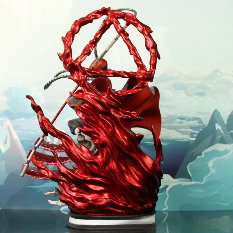 36 cm Hidan Akatsuki Böser Gott Form Figur Animation Peripherie Spielzeug Sammlungen Desktop Ornament Handwerk Modell Urlaub Geschenke Spielzeug