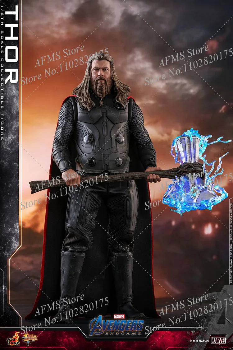 HOTTOYS HT MMS557 1/6 Men Soldier Thor Avengers Endgame Infinity War Marvel Collection Doll 12Inch Action Figure Body Model