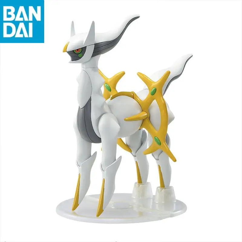 In Stock Original Genuine BANDAI NAMCO Pokemon PLAMO COLLECTION SELECT SERIES 51 Arceus Assembly Action Figure model toy gift