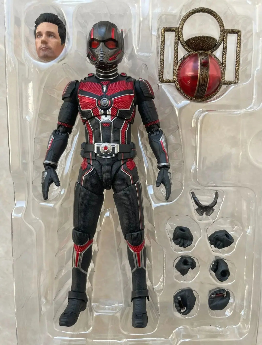 In-stock Bandai SHF Ant-Man 4 Quantumania 1/12 Action Figure Model Collectible Gift