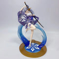 New Genshin Impact Anime Game Peripherals Kamisato Ayaka Princess Egret Pvc Model Anime Game Figure Simulation Gift For Holiday