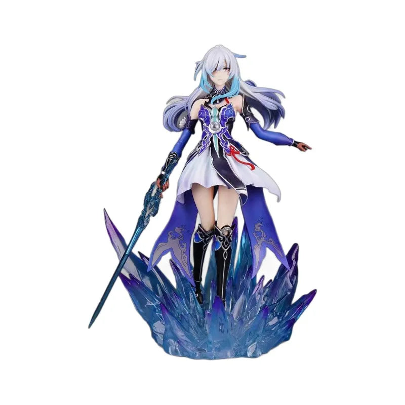 29 cm große Anime-Spielfigur Honkai: Star Rail Jingliu mit stehendem Schwert, Animationsmodell, Spielzeug, Geschenk, Sammlerstück, Dekoration, PVC