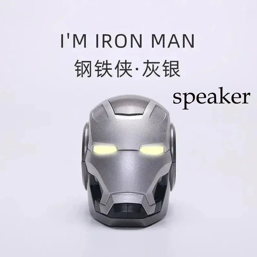 Iron Man Mk5 Mecha Arm Helmet 1:1 Mk7 Mk5 Cosplay Electric Multi-Piece Open Closing Voice Control Eyes Model Toy Children Gifts