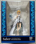 Original Brand New GSC Fate Saber Artoria 15th Anniversary Dress Version Action Figure Model Statue Gift Anime Figure