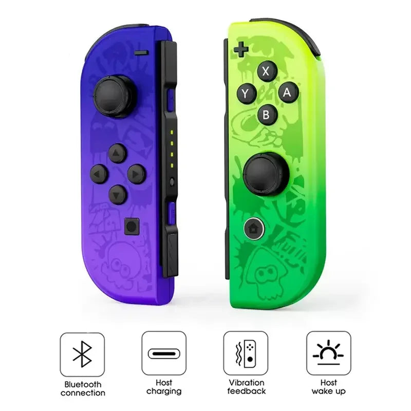 2026 New for Joycons Gamepad for Switch Bluetooth Wireless Controller Joystick with Trubo Video Game Consoles
