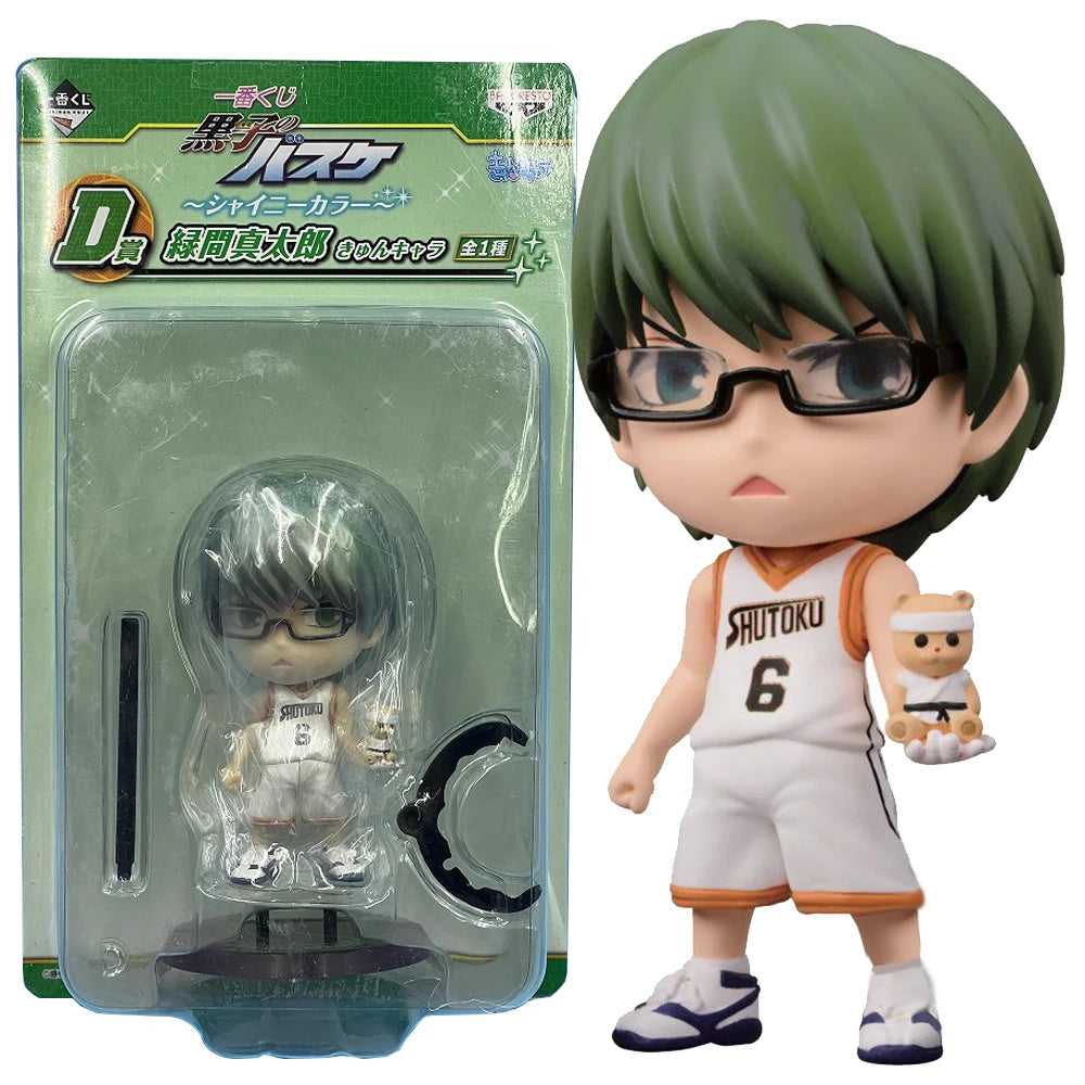 10CM Anime Kuroko's Basketball Kise Ryouta Figure Kagami Taiga Standing Model Toy Gift Aomine Daiki Aciton Figure Set Doll