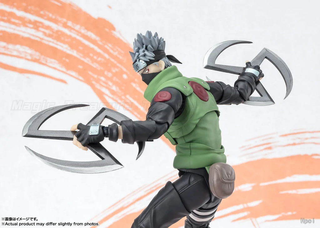 【In Stock】Original BANDAI SPIRITS S.H.Figuarts NARUTO Hatake Kakashi NARUTOP99 Exclusive Edition Action Figure Toys Gifts