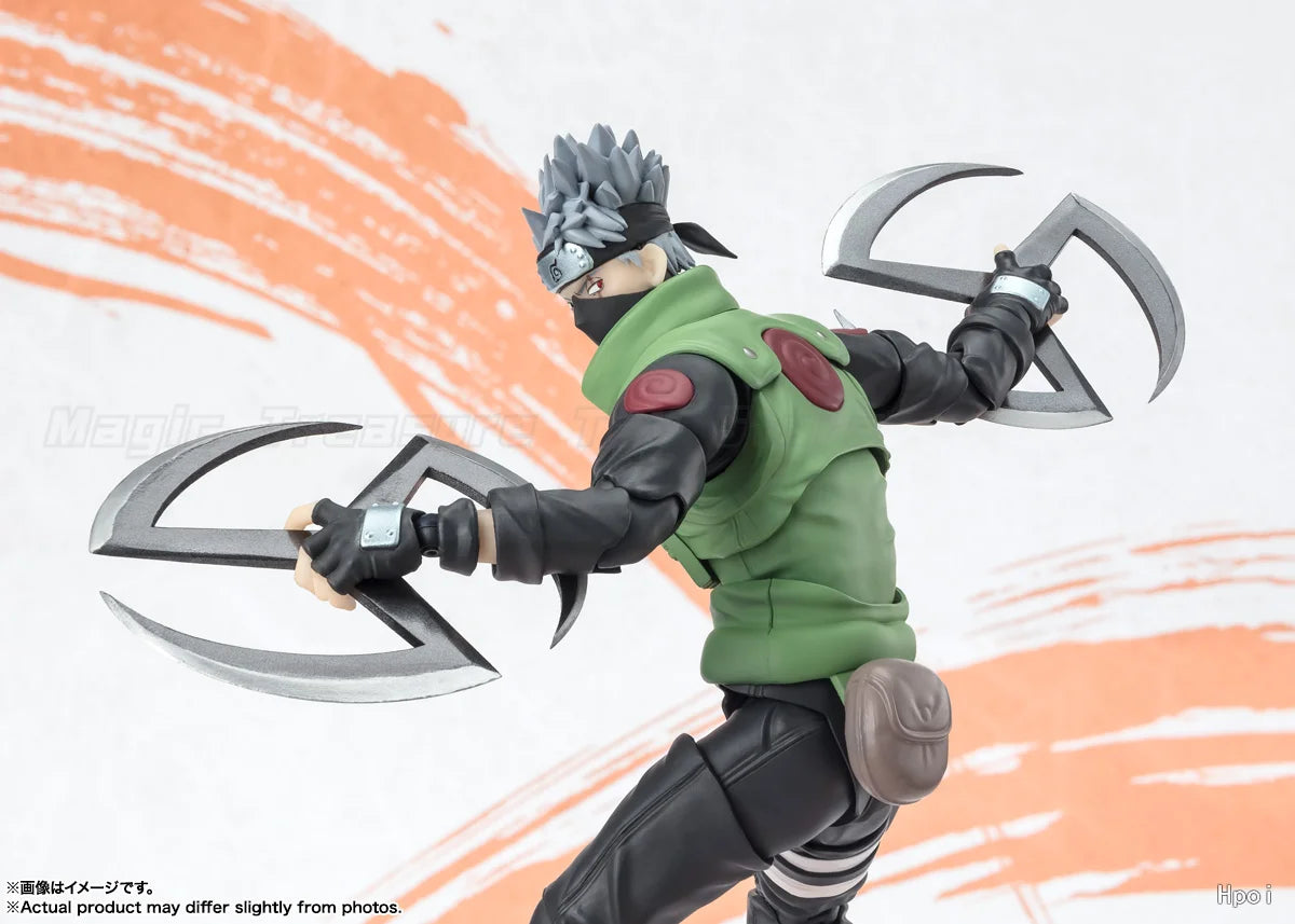 【In Stock】Original BANDAI SPIRITS S.H.Figuarts NARUTO Hatake Kakashi NARUTOP99 Exclusive Edition Action Figure Toys Gifts