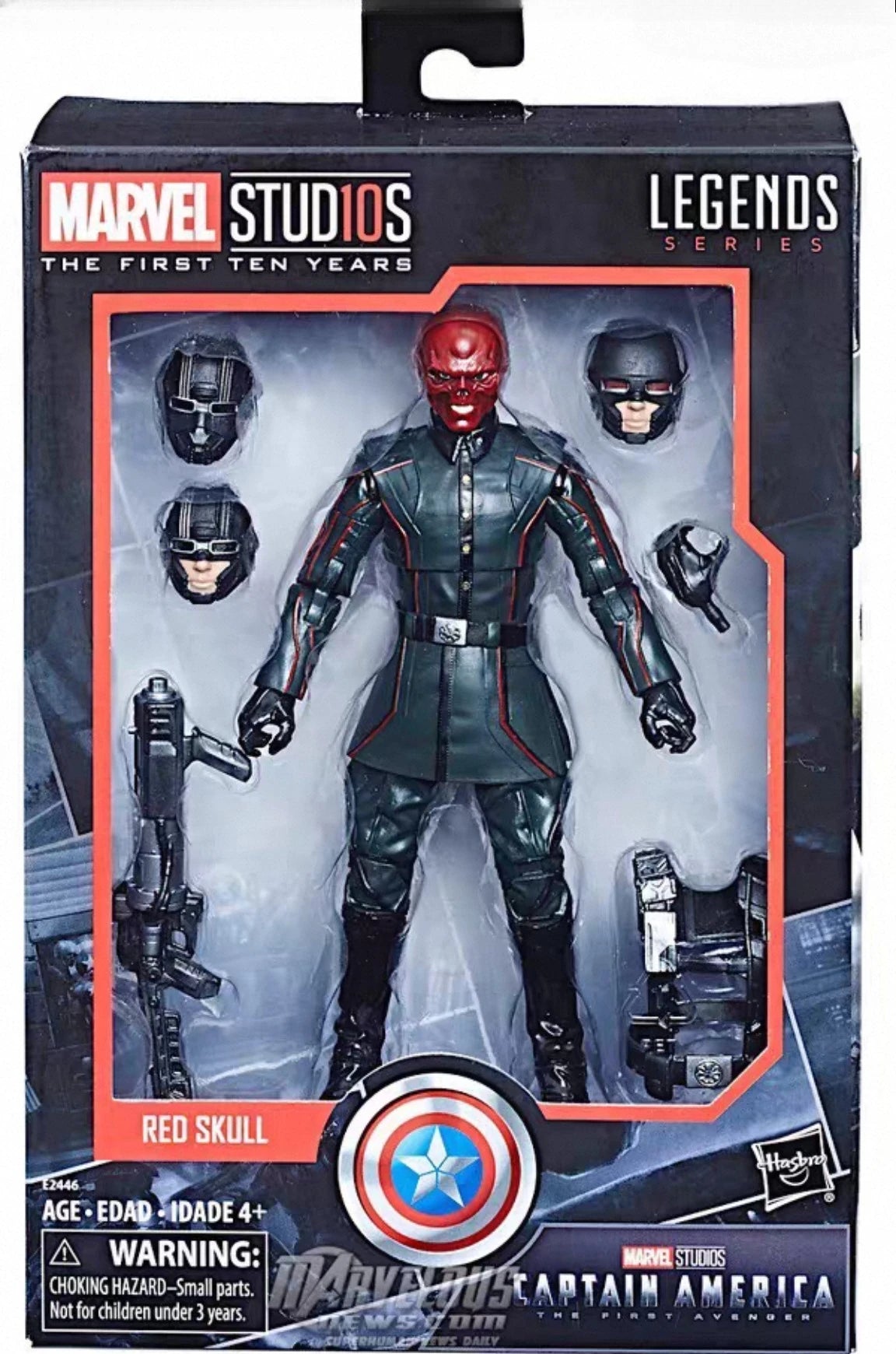 Original Marvel Legend Series MARVEL STUDIOS RED SKULL Action Figure Toys Model Gift