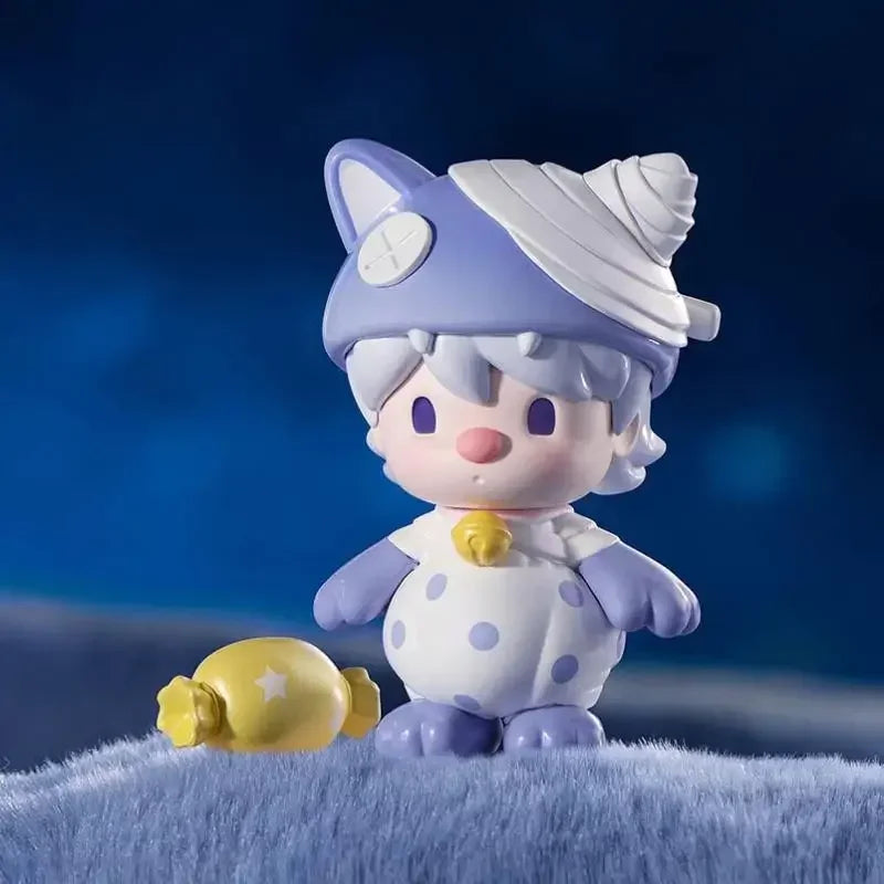 POP MART Sweet Bean Spooky Tales Series Blind Box Mystery Box Caixa Sorpresa Girls Anime Figures Cute Model Birthday Gift