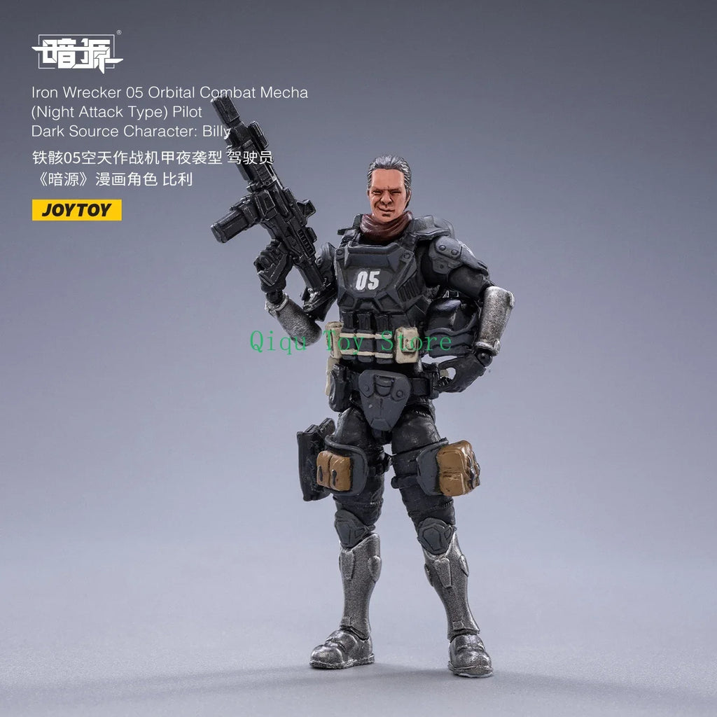1/25 JOYTOY Action Figure Mecha Iron Wrecker 05 Orbital Combat Mecha Night Attack Type Anime Model Toy