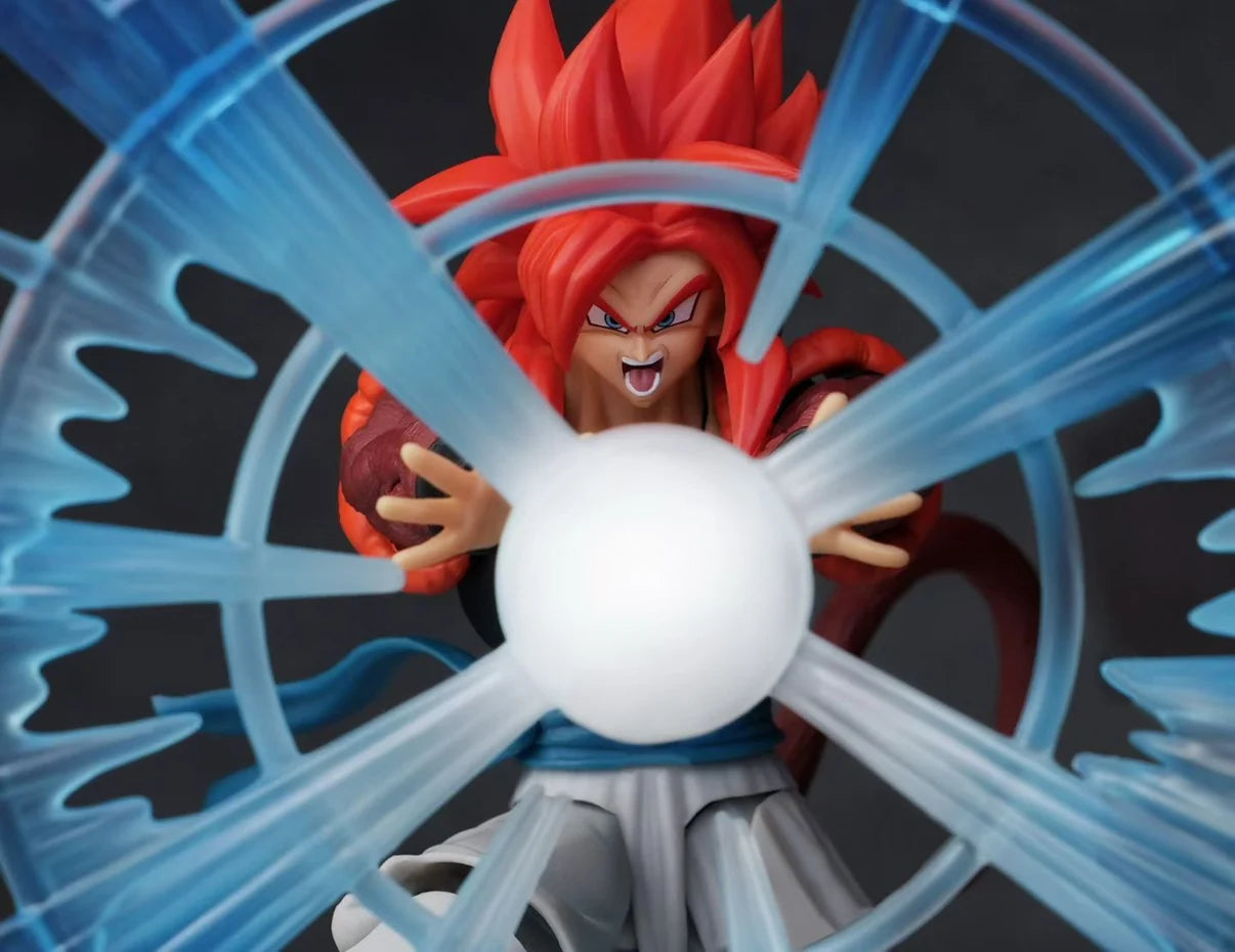 In Stock KAMIONE 03AB Action Figure SSJ4 Gogeta Dragon Ball GT 3.0 Figures Super Saiyan 4 Gogeta Anime Figurine SHF Model Gifts