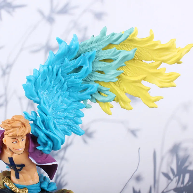 One Piece 15 cm Marco Anime-Actionfigur Iu Unsterbliche Vögel Gk Modell PVC-Statue Spielzeug Sammlerstück Zimmerdeko Puppe Geschenk