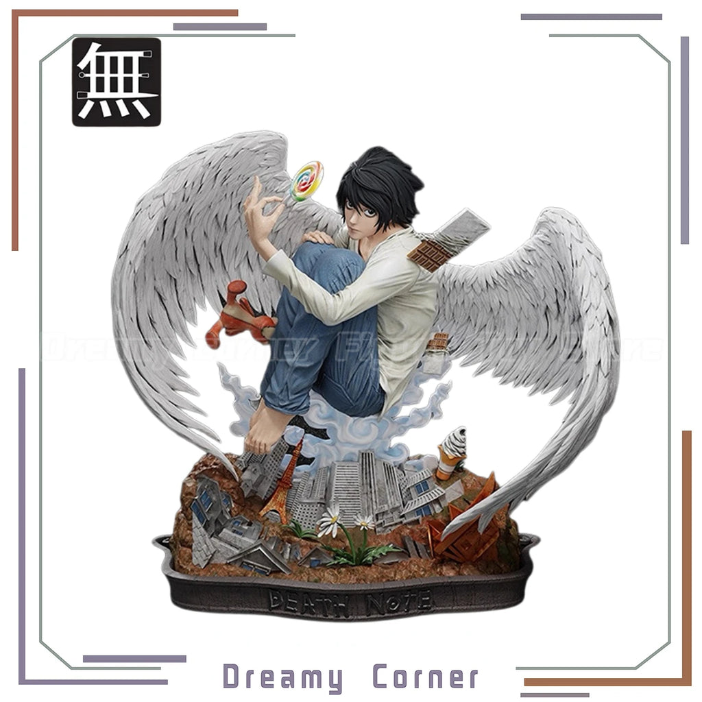 【In Stock】Anonymous Studio DEATH NOTE L.LAWLIET White Wing Ver GK Figure Gift