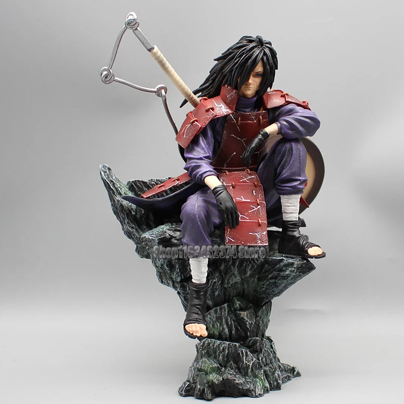 Hot Anime Naruto Madara Toys Shippuuden Figure Action Uchiha Madara Action Figure Doll PVC Collectible Cartoon Ornaments Model