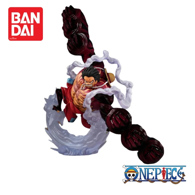Bandai Banpresto One Piece In Stock Monkey D Luffy 100% Genuine Figurine Original Ornaments Anime Merchandise Action Figure