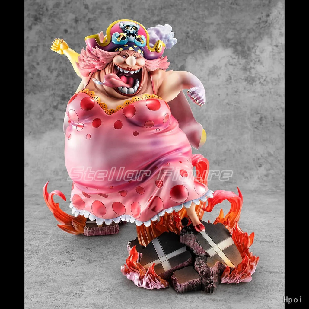 【SF】In Stock MegaHouse Portrait.Of.Pirates ONE PIECE Charlotte Linlin Figures Model Collection Gift