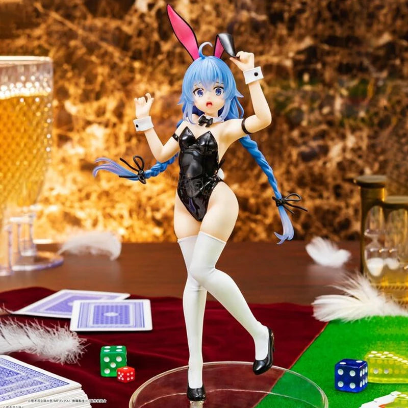 18cm Roxy Migurdia Bunny Girl Anime Figure Mushoku Tensei Jobless Reincarnation Sylphiette/Eris Action Figure Model Doll Toys