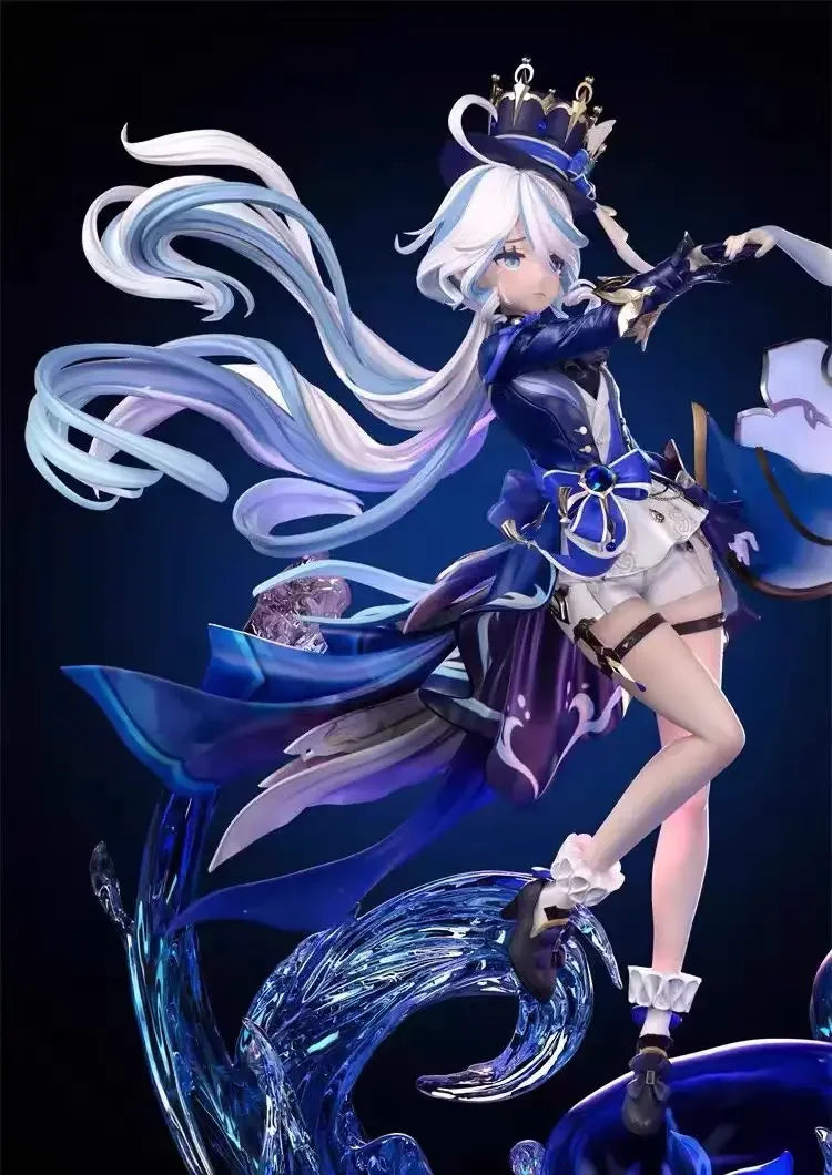 【Предварителна продажба】Genshin Impact Furina&amp;Focalors Игров Герой Скулптура Екшън Аниме Статуя Фигурки Анимация Колекционерски Модел Играчка