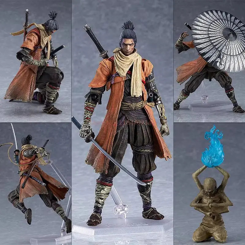 New Sekiro Shadow Die Twice Gaming Peripherals Replica Upgraded And Modified Versions Action Figure Joint Mobility Birthday Gift