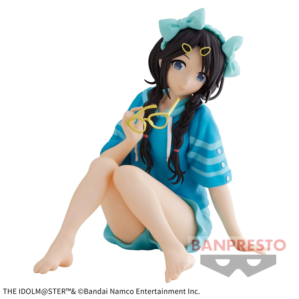 Bandai THE IDOLM@STER Asakura Tooru Sakuragi Mano Mitsumine Yuika Ichikawa Hinana Relax Time PVC Action Figure Model Toys