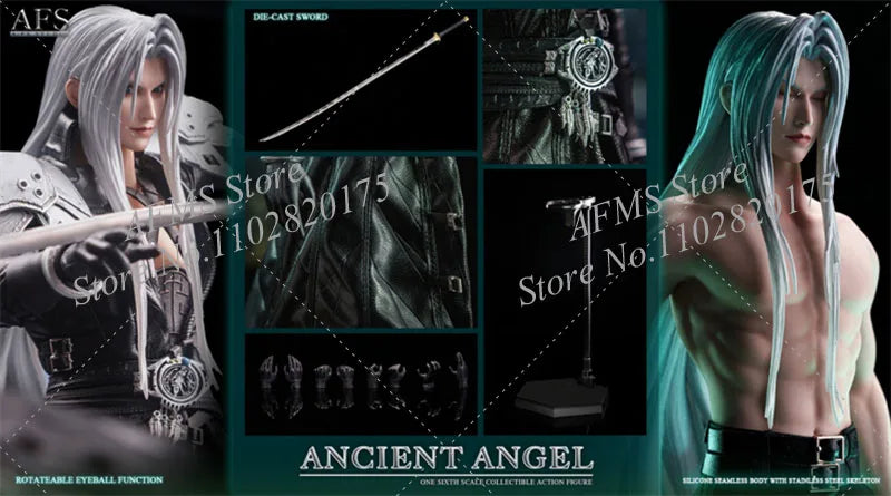A-FX Studio AFS31 1/6 Scale Collectible Figure Sephiroth Ancient Angel Full Set 12inch Men Soldier Action Figure Body Toys