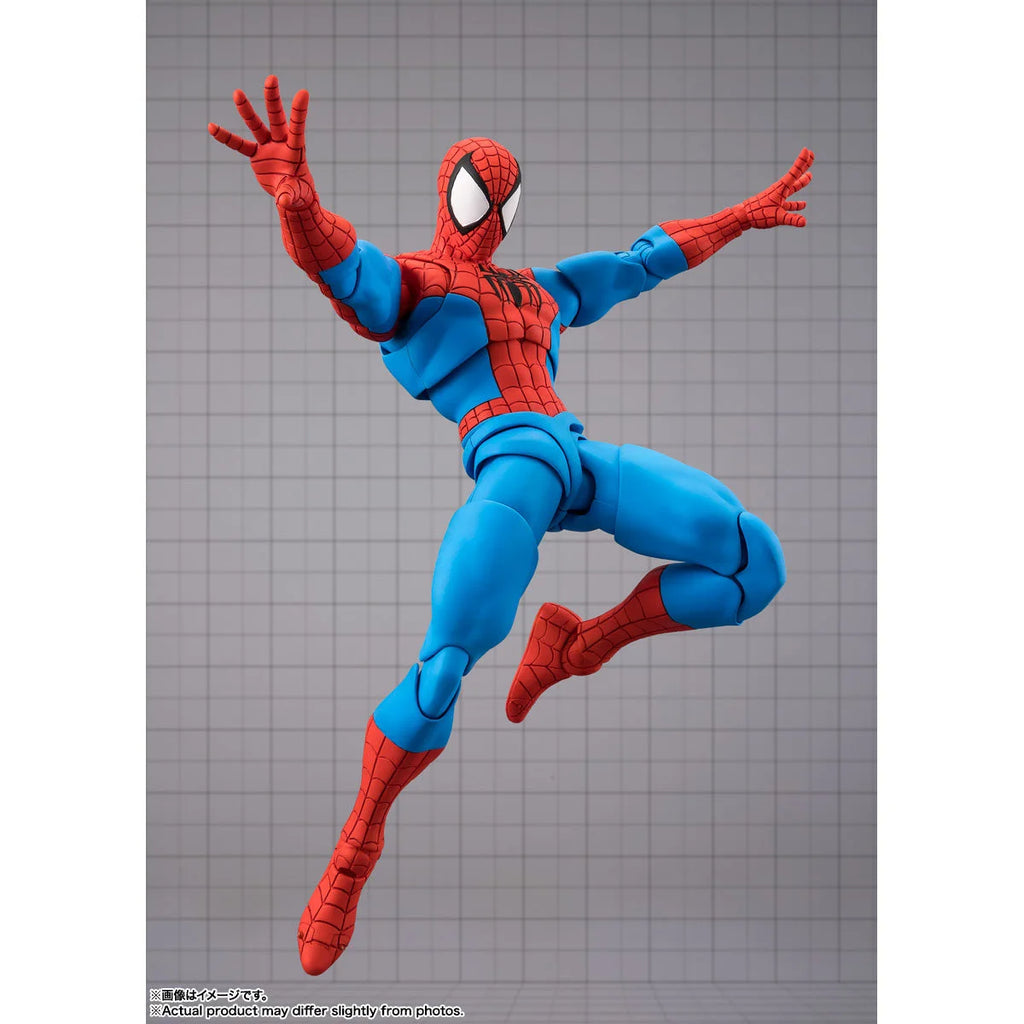 Original Genuine Bandai S.H.Figuarts Spiderman Marvel's Gamerverse Figure Anime Action Model Collectible Toys Gift