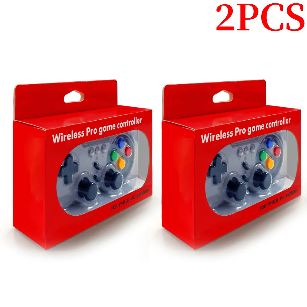 1/2PCS Retro Wireless Game Console Mini Video Console mit Game Player Wireless Game Controller für Nintendo Switch &amp; Windows PC