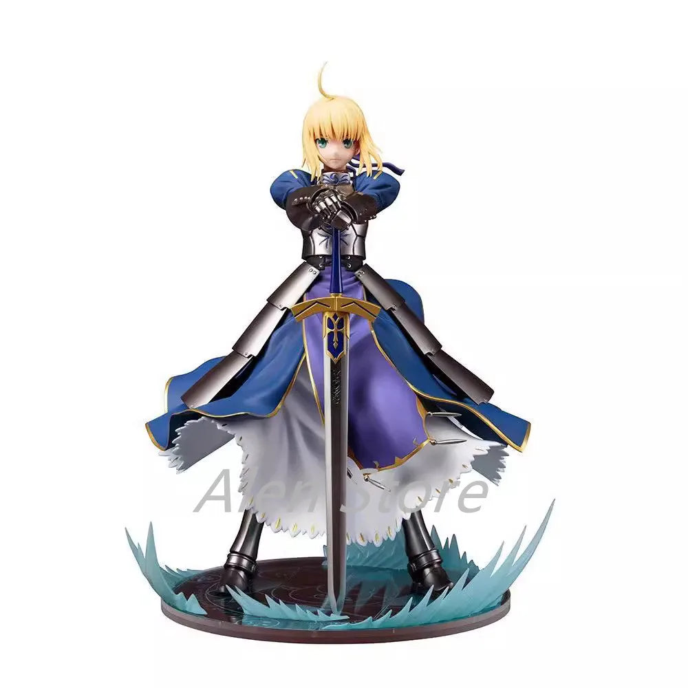 Fate/stay Night Anime-Actionfigur UBW King of Knights Saber Altria Pendragon Blade Ver PVC-Modell-Kollektion 1/7-Maßstab Spielzeug