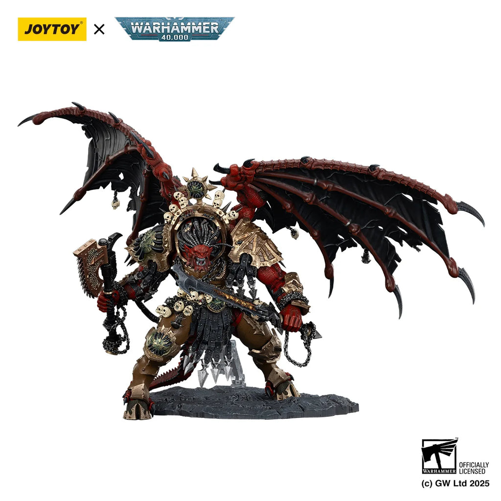 JOYTOY Warhammer 40k 1/18 Action Figures 38cm World Eaters Angron, Daemon Primarch of Khorne