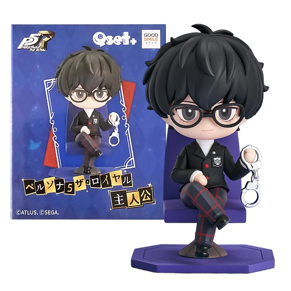 8CM Anime Spiel Persona 4 Yu Narukami Figur Qset Yuuki Makoto Puppe Amamiya Ren Modell Spielzeug Aciton Figur Golden Moderator