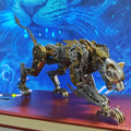 Steampunk Metal Mechanical Leopar Puzzloria 3d Metal Puzzle Steampunk Leopard 300+ Pieces Mechanical Animal Model Kit Adults