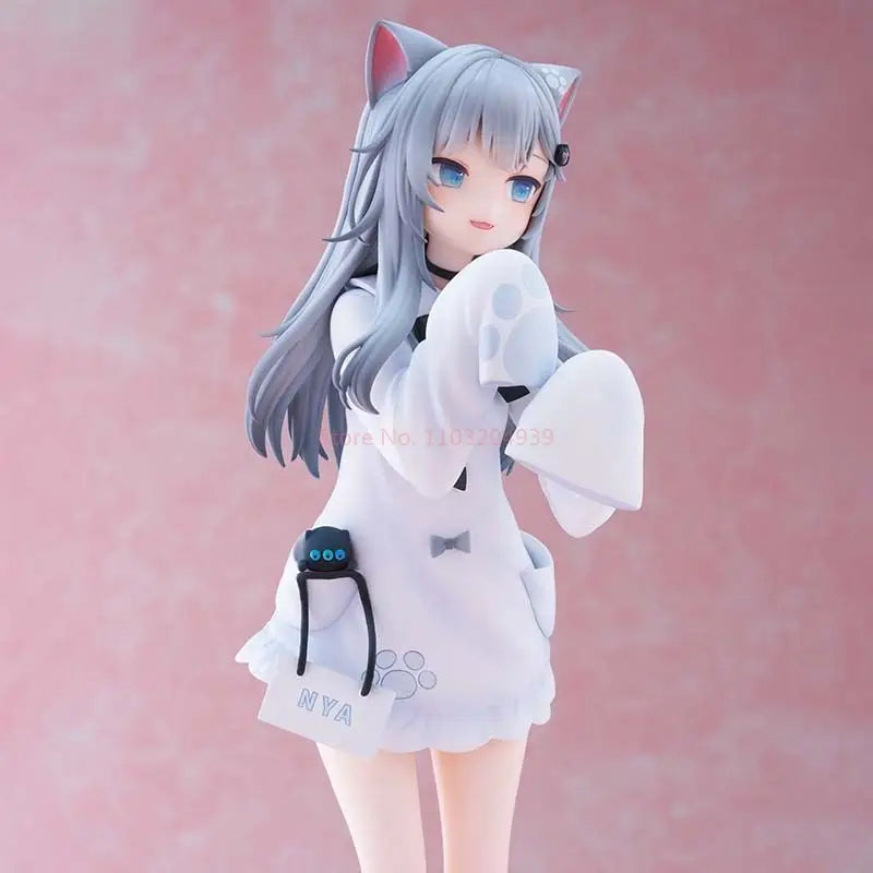 Фигура Nachoneko Канал Hennyano Аниме Момиче Котка PVC екшън фигурка играчка игра статуя персонализирана колекция Ko модел кукла подарък