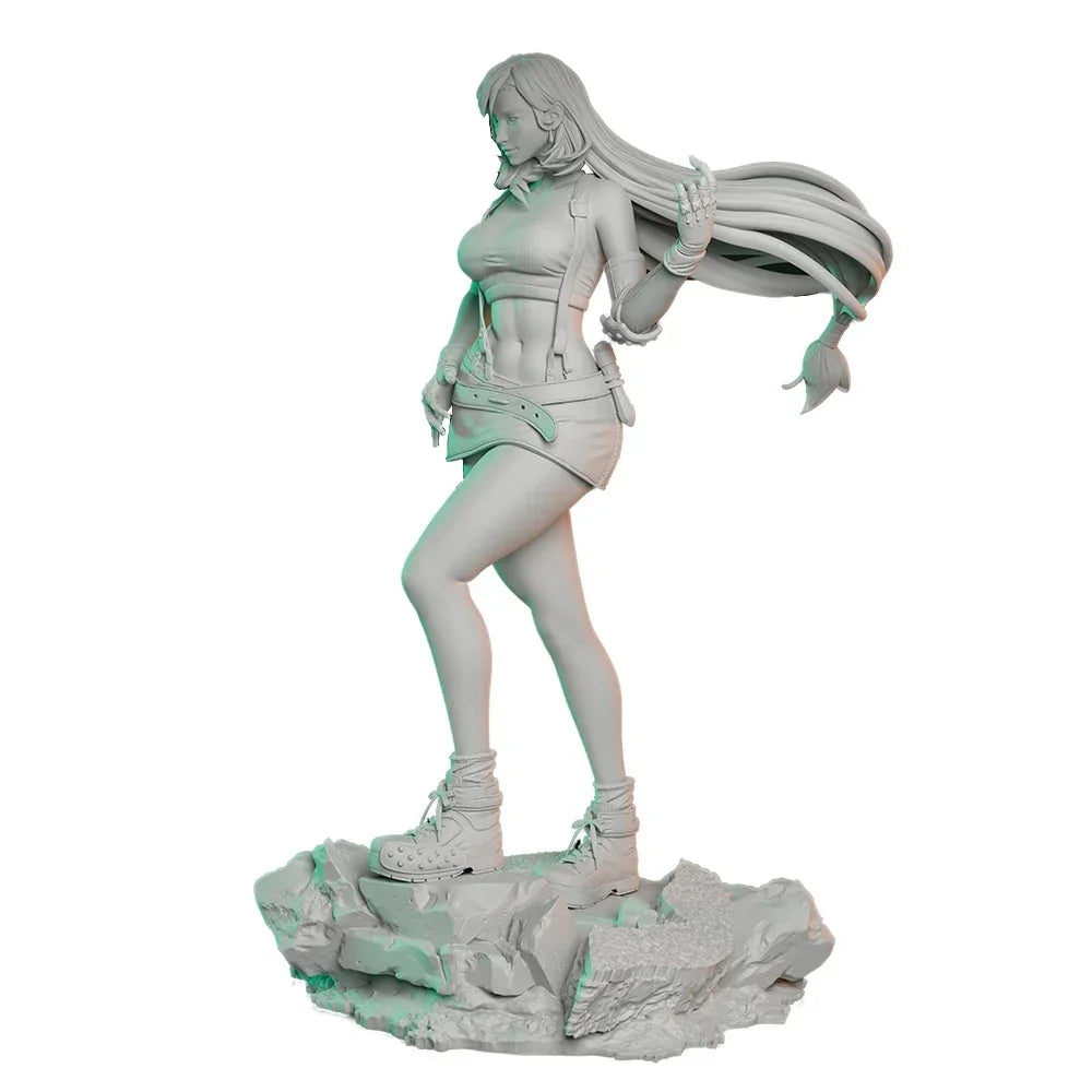 Tifa Figure 1:18 Miniature Figure Resin Model Kit Unpainted Plastic Model Kit A565