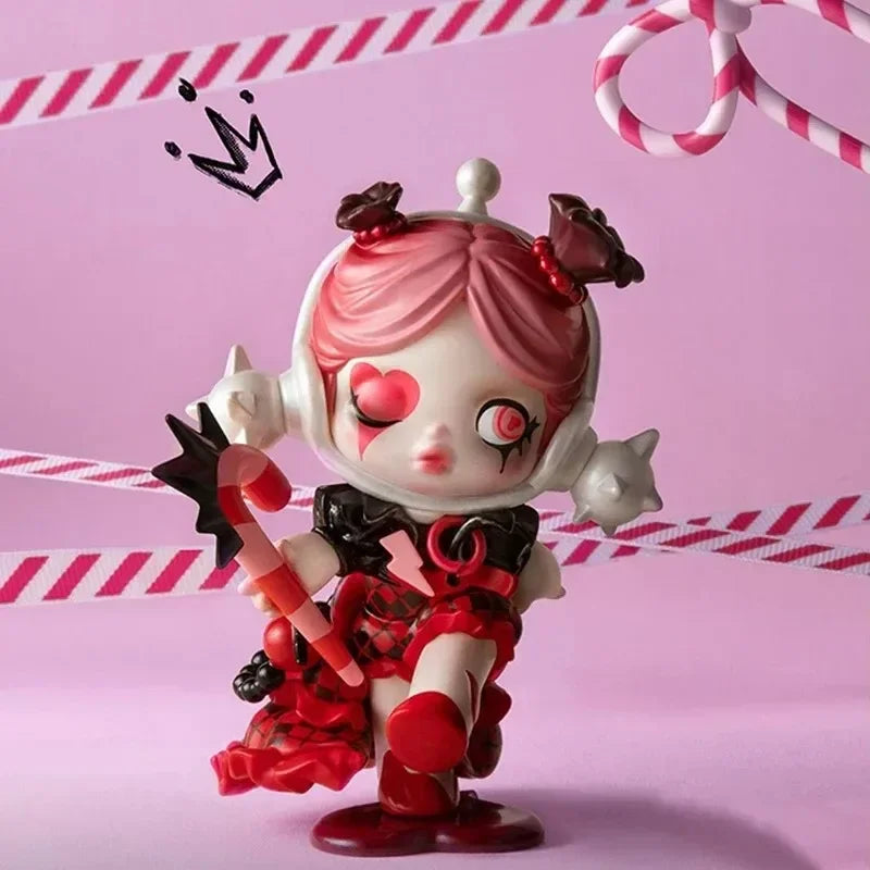 POP MART SKULLPANDA Кажи ми какво искаш серия изненада мистериозна кутия Kawaii аниме екшън фигурка сляпа кутия играчки кукли момичета подарък