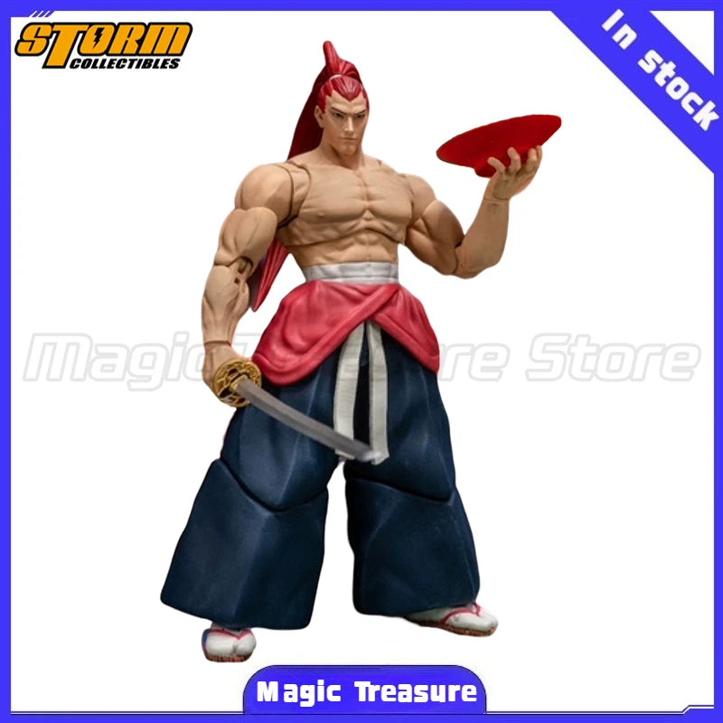 【MT】Original Storm Collectibles Samurai Shodown Kibagami Genjuro Action Figure Model Toy Gift
