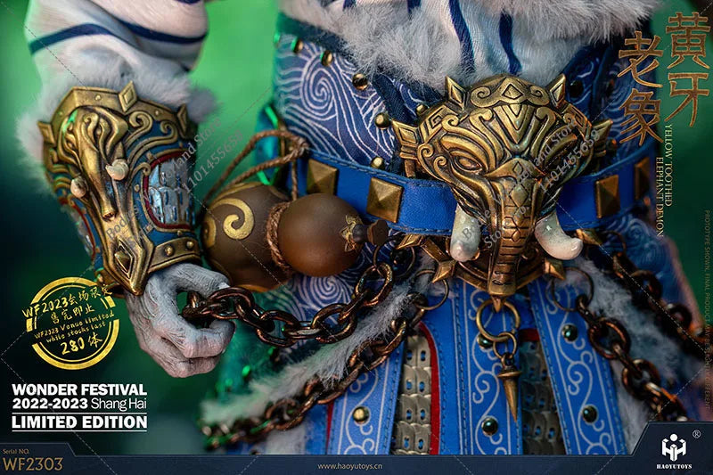 Three Demons HAOYUTOYS 1/6 Scale Collectible The Journey to the West Yellow Toothed Old Elephant Lion Eagle 12'' Action Figure