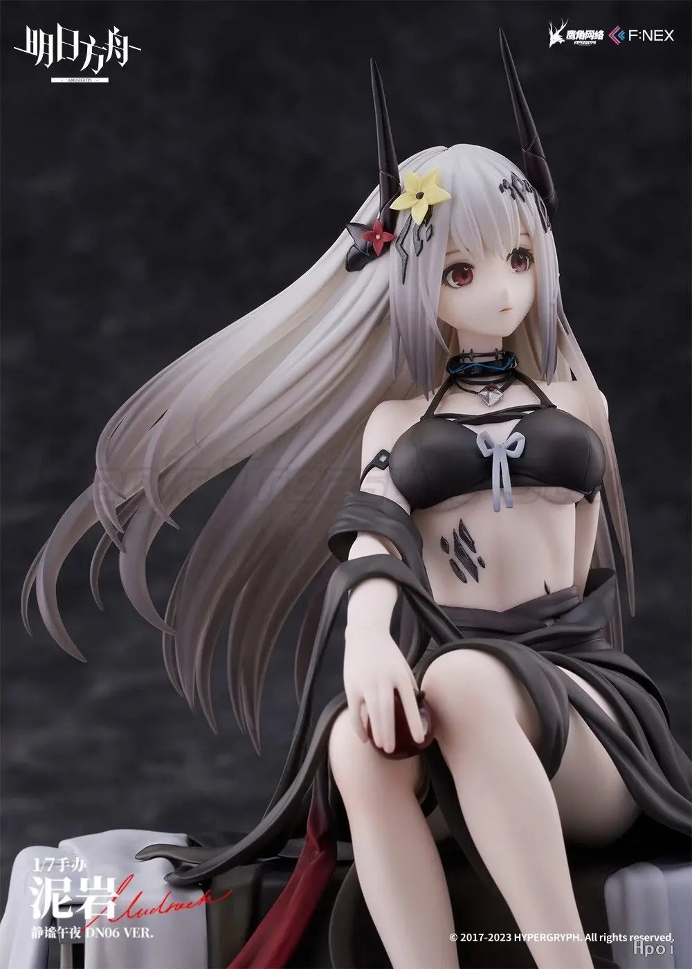 【MT】F:NEX Arknights Mudrock Silent Midnight DN06 Anime Figure H19cm 1/7 Scale