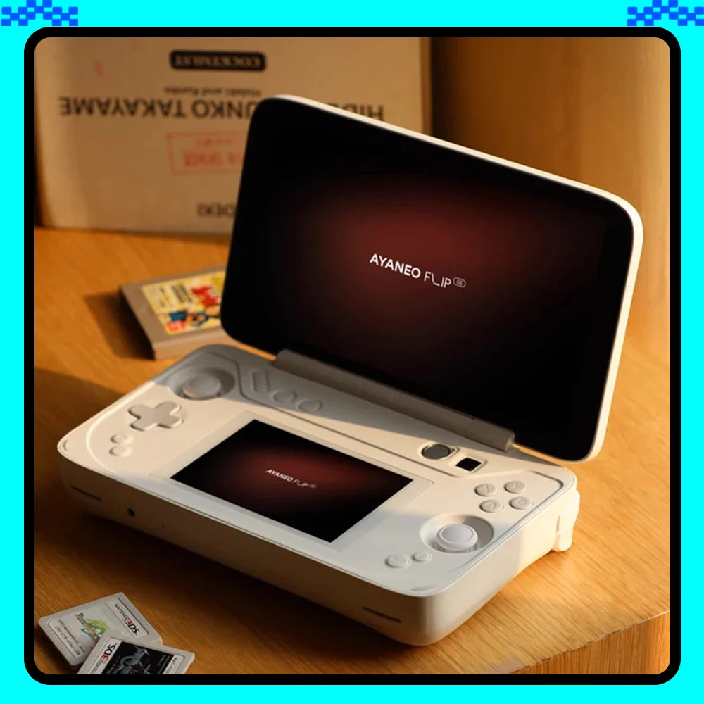 AYANEO FLIP DS/KBAMD Game Console 8840U Dual Screen Display 120HZ High Refresh Rate Two-in-One Computer PC Game Console Steam