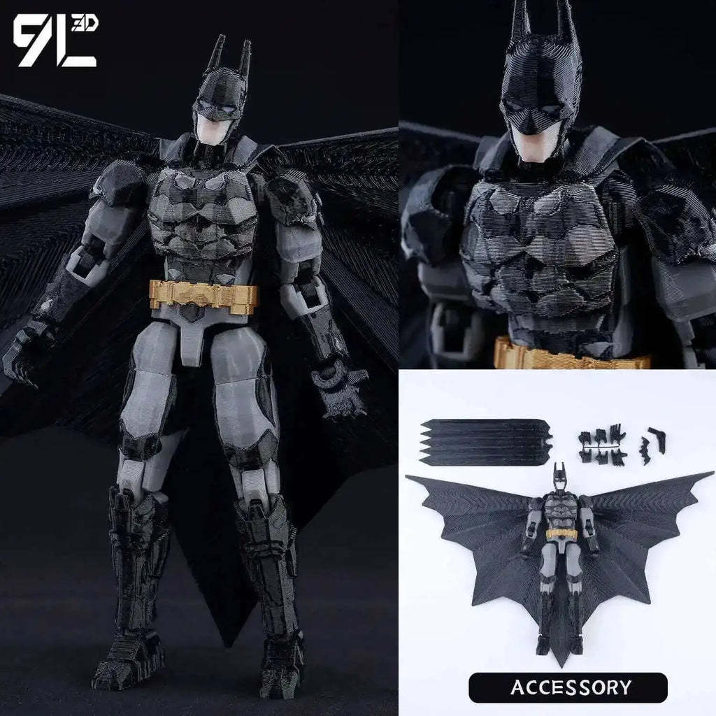 9L3D Superman Invincible Boy Batman Action Figure LUCKY13 Multi-Jointed Poseable T13 Titan13 Hero Model Dummy13 Collectible Toys