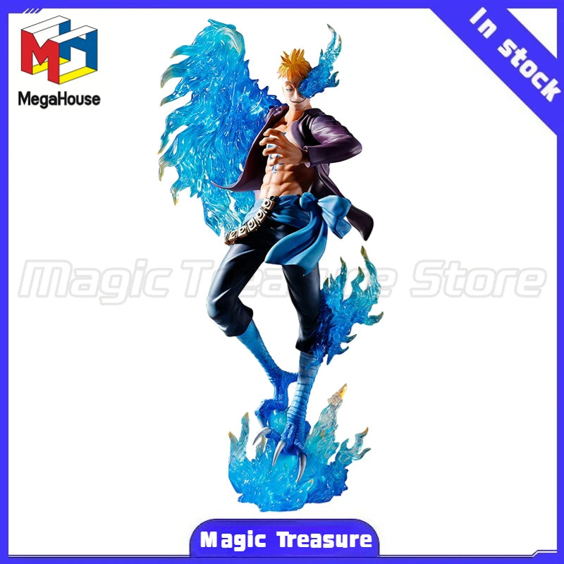 【MT】Original MegaHouse POP MAS ONE PIECE Marco Figure Toy Collection Ornaments