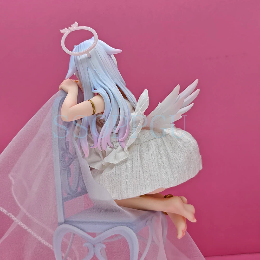 SSOPPGU Native HOTVENUS Pure White Angel Sauce Girl Japanese Anime Figures PVC Action Figure Toy Game Figure Collectible model