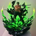 TH Studio One Piece Roronoa Zoro Harzstatue 34 cm Anime-Modell Actionfigur Desktop-Ornament Figma Figur Sammlerspielzeug