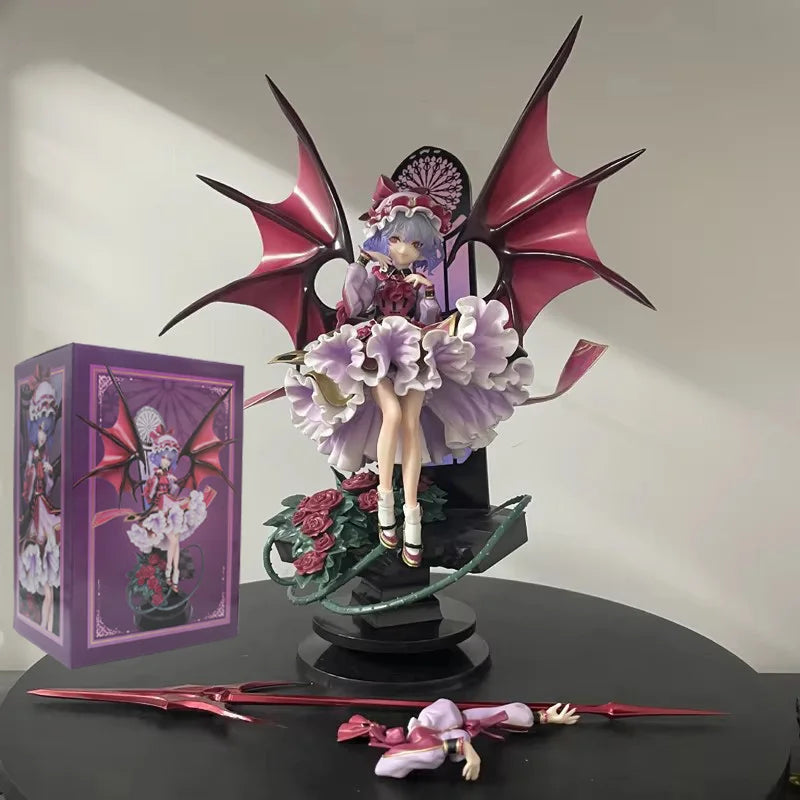 32cm Alter Touhou Project Remilia Scarlet Anime Figure Flandre Scarlet Action Figure Sakuya Izayoi Figurine Model Doll Toys Gift