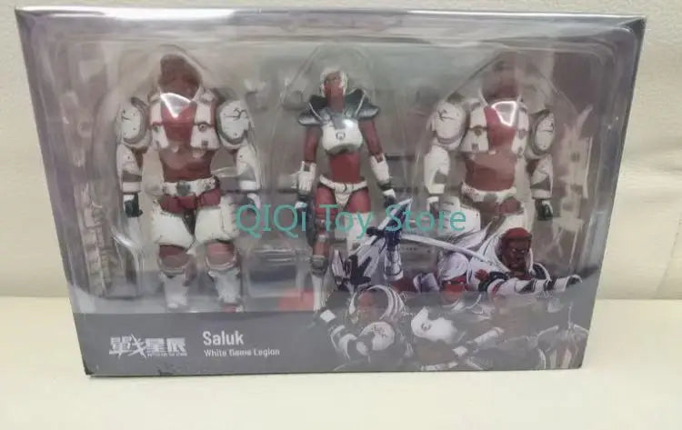 JOY TOY War Star Saruk Gods White Flame Legion 1/18 Soldiers ssww