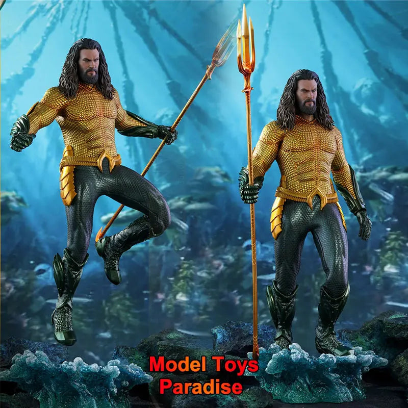 HotToys HT MMS518 1/6 Collectible Toys Aquaman 2.0 Super Hero Men Soldier Arthur Curry Full Set 12'' Action Figure Model Gifts