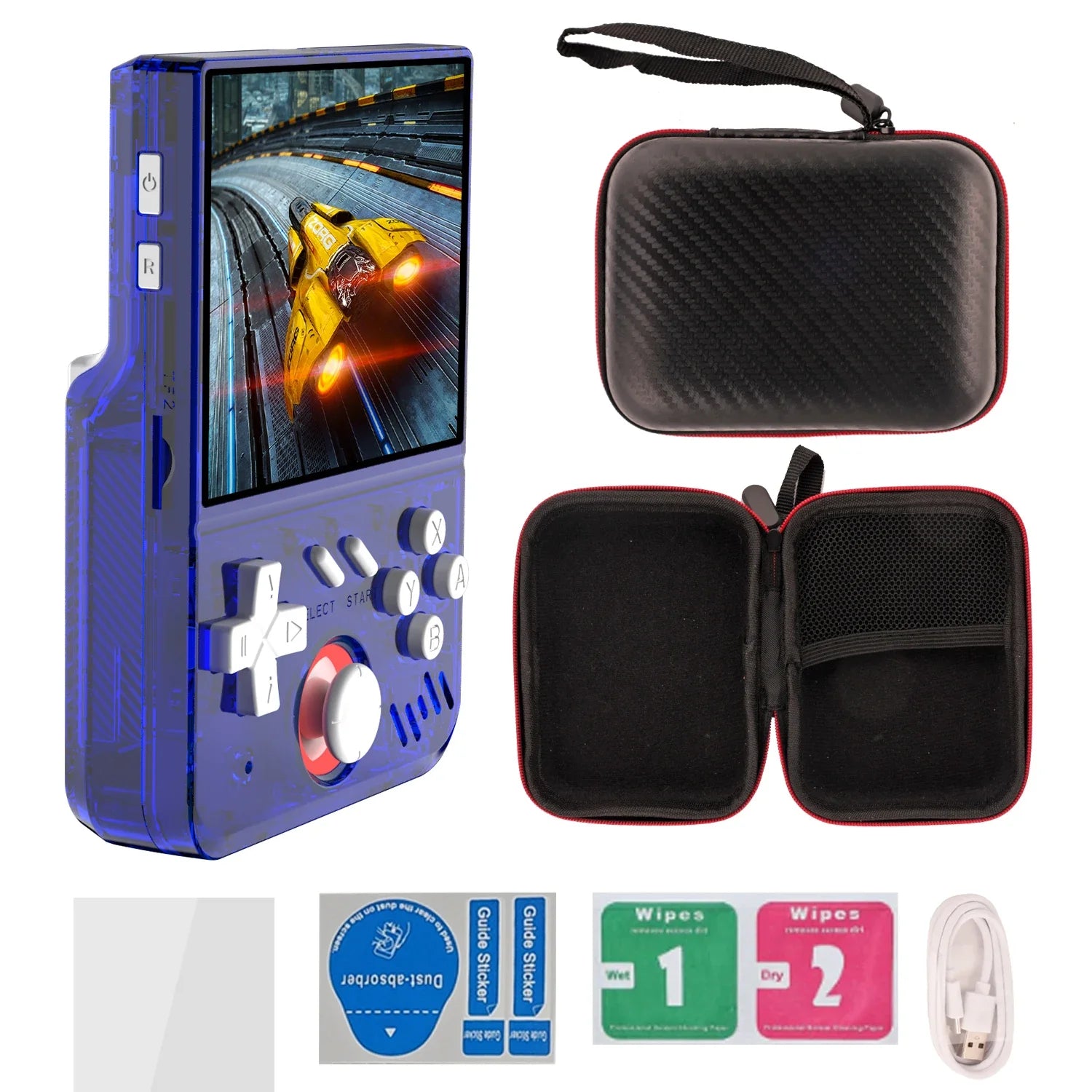 MyMini Portable Retro Handheld Game Console 640*480 IPS Screen Classic Video Game Console Linux System Children's Gift