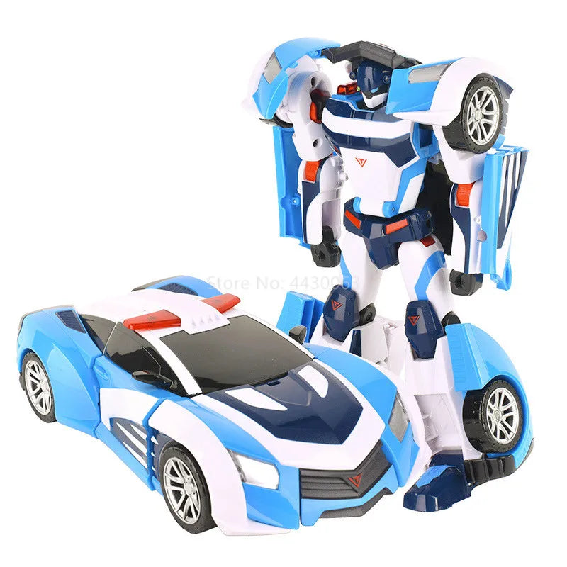 Newest Big ABS Tobot Transformation Robot Toys Korea Cartoon Brothers Anime Tobot Deformation Car Bulldozer Toys for Child Gift